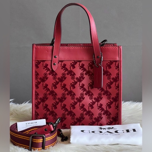 CD750 - Coach Field Tote 22 with Horse and Carriage - Picture 10 of 12